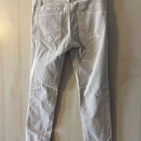 Vineyard Vines gray corduroy 5 pocket pants, size 4 - Picture 11 of 13